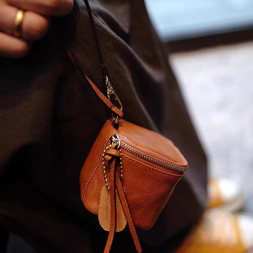 Kompakte Reißverschluss Kosmetiktasche Karnz