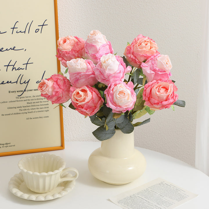 Künstliche Rosenblüte Karnz