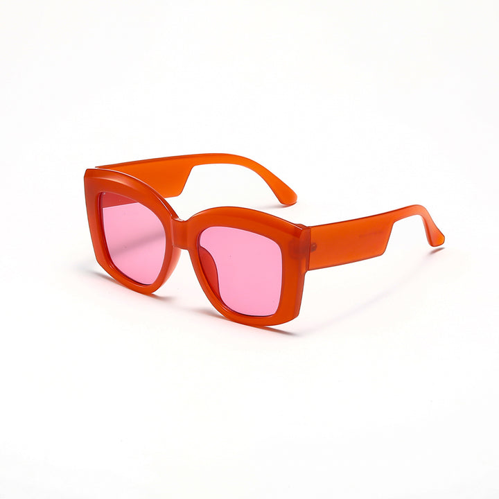 Damen modische Oversize-Sonnenbrille im einzigartigen Design Karnz