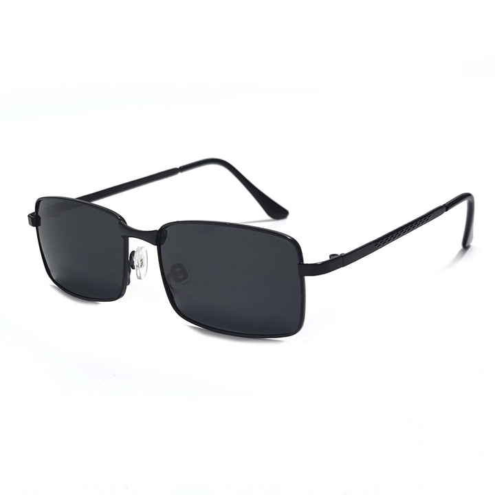Herren modische rechteckige Sonnenbrille Karnz