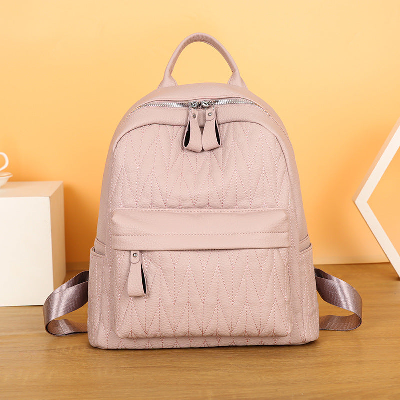 Gepolsterter Leder-Rucksack Karnz