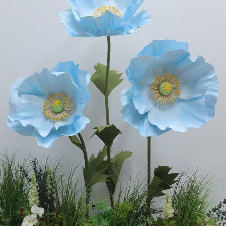 Elegante große Papierblumenanordnung