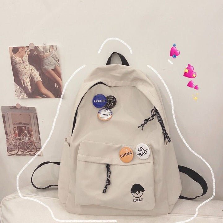 Lässiger Canvas-Rucksack Karnz