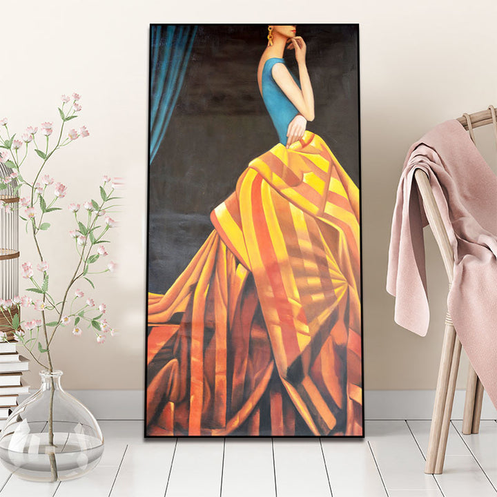 Abstrakte Modeillustration Leinwandkunst