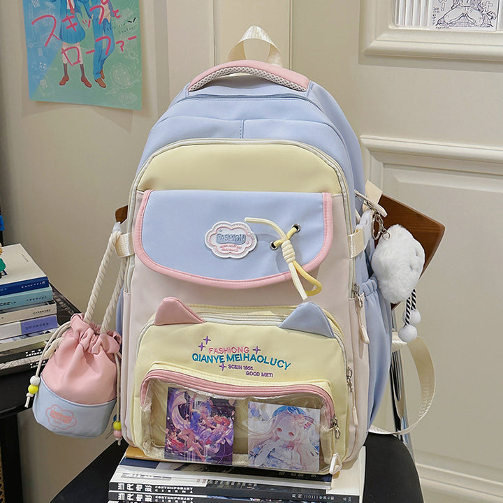 Stylischer Mehrfach-Taschen-Rucksack