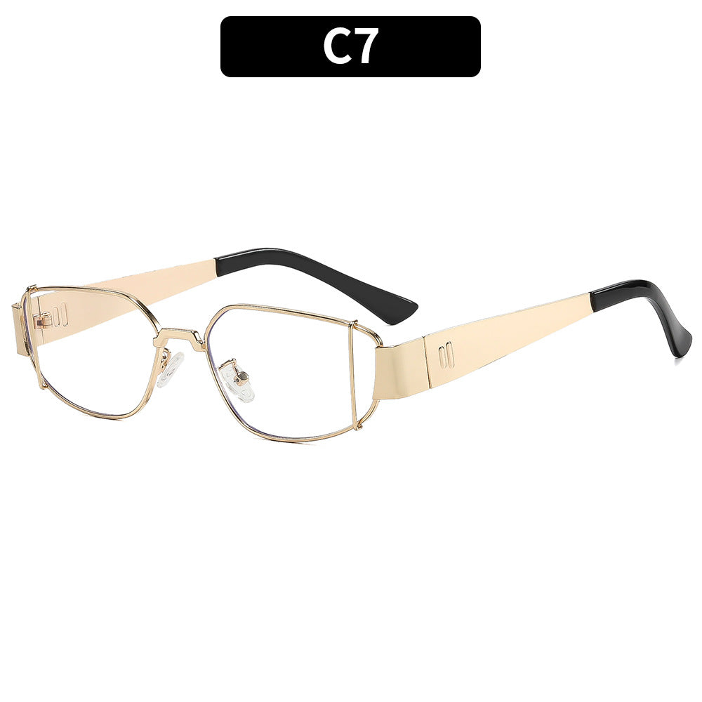Damen Designer-Sonnenbrille im modernen, kantigen Stil Karnz