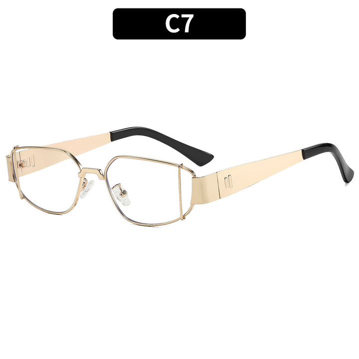 Damen Designer-Sonnenbrille im modernen, kantigen Stil Karnz