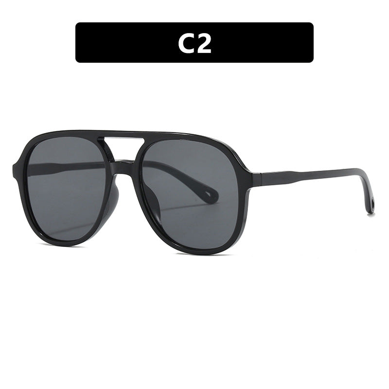 Damen modische Sonnenbrille mit außergewöhnlichem quadratischem Rahmen Karnz