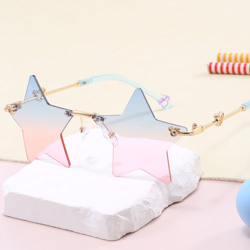 Damen Sonnenbrille im trendigen Stern-Design Karnz