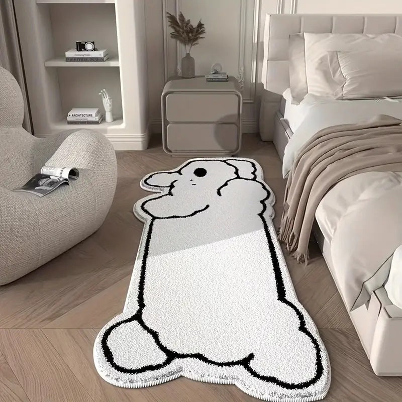 Verspielt Cartoon Katze Teppich
