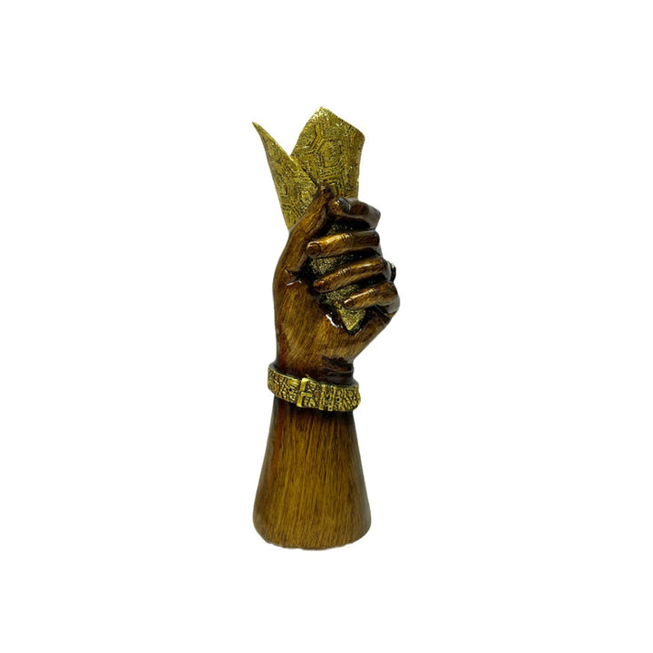 Kunstvolle Hand-Skulptur Karnz