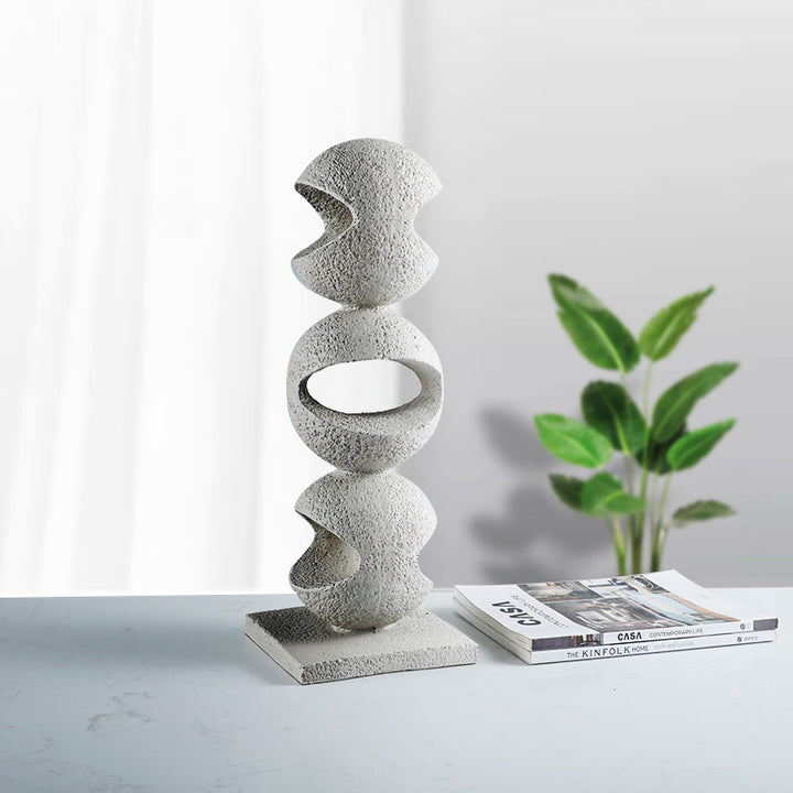 Abstrakte Geometrische Dekorative Skulptur