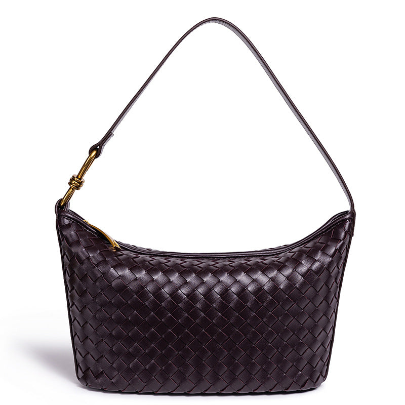 Woven Leather Hobo Bag Karnz