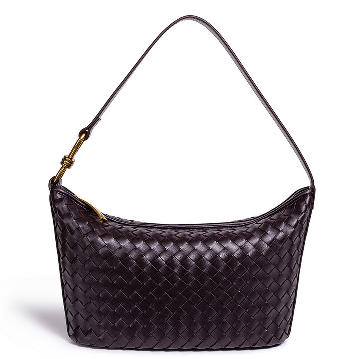 Woven Leather Hobo Bag Karnz