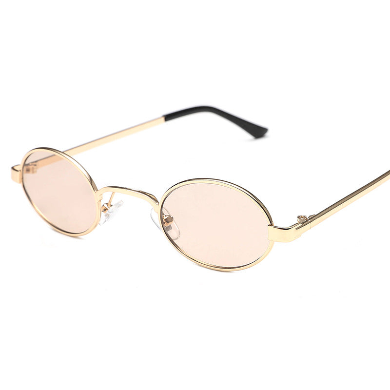 Damen Runde Brille mit minimalistischem Design Karnz