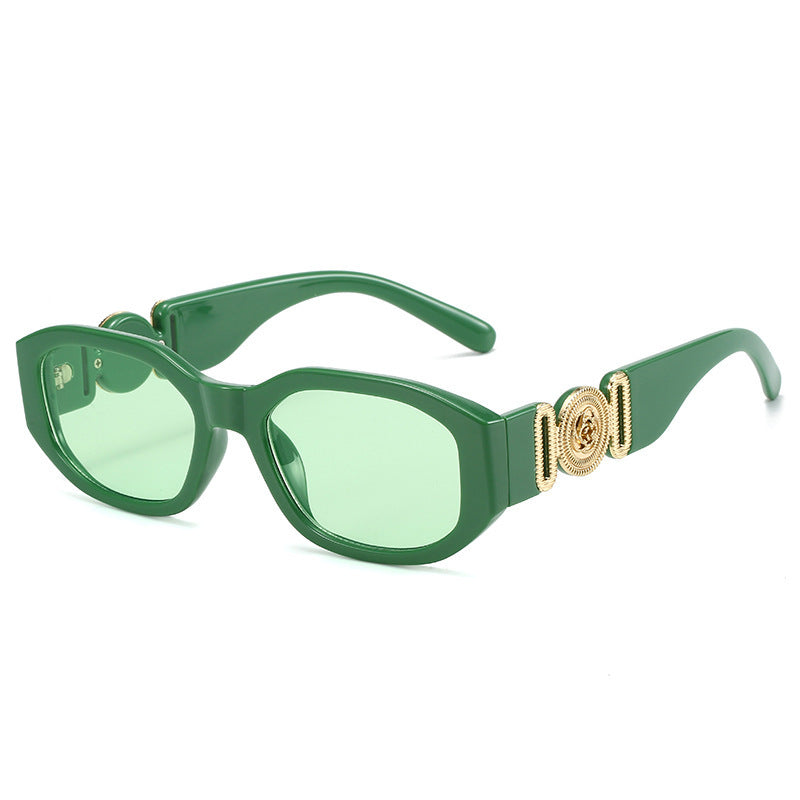 Statement Übergröße Geometrische Sonnenbrille Karnz