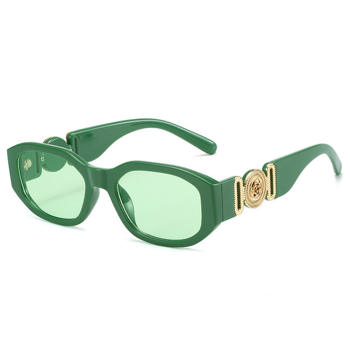 Statement Übergröße Geometrische Sonnenbrille Karnz