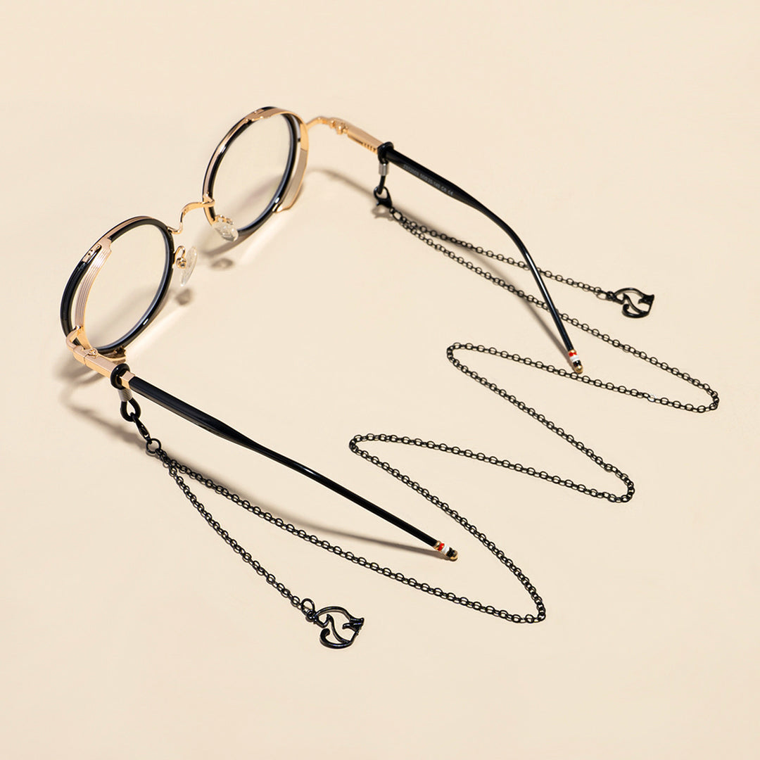 Stylische Metall Augenweide Kette Karnz