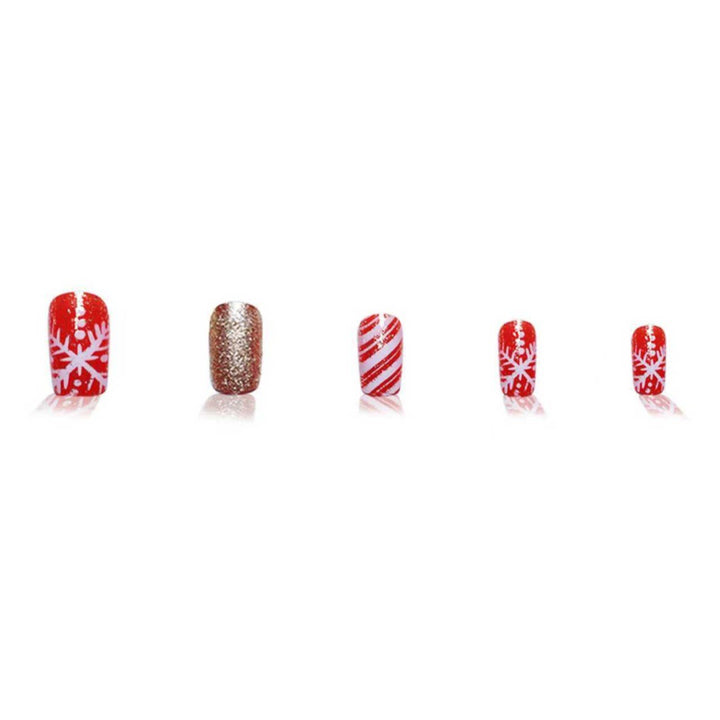 Festliche Themen Press-On Nagelkunst Set Karnz