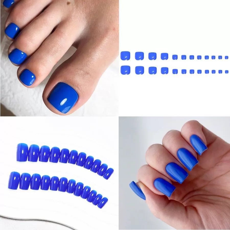 Premium Glossy Press-On Nails Karnz