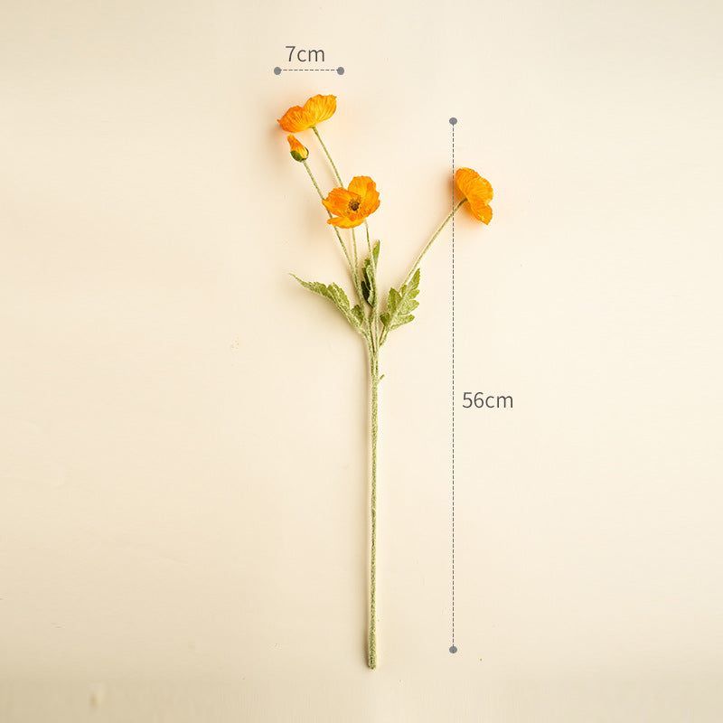 Blumige dekorative Stiele
