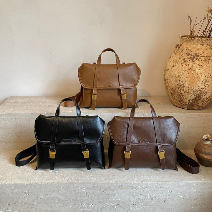 Vintage Leder Umhängetasche