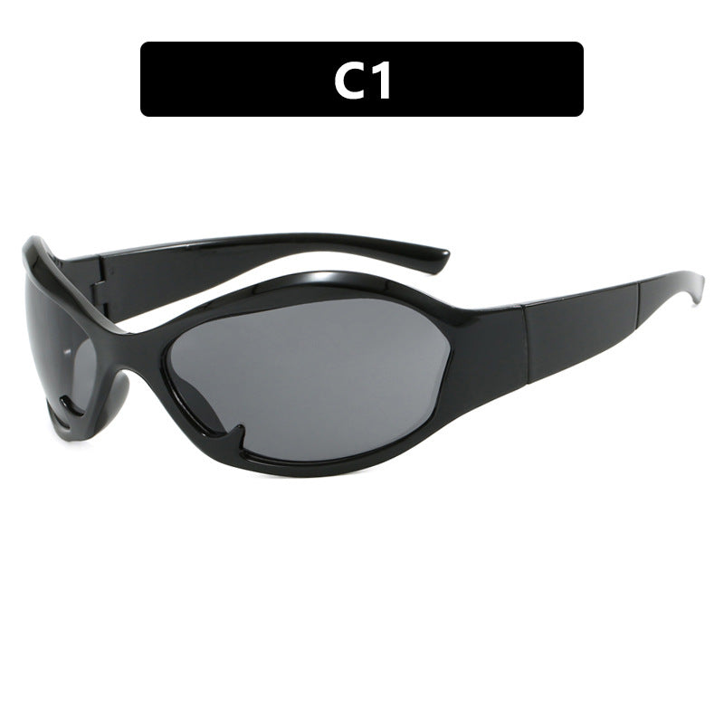 Damen Sport-Sonnenbrille mit strapazierfähigem Design und schützendem UV-Filter Karnz