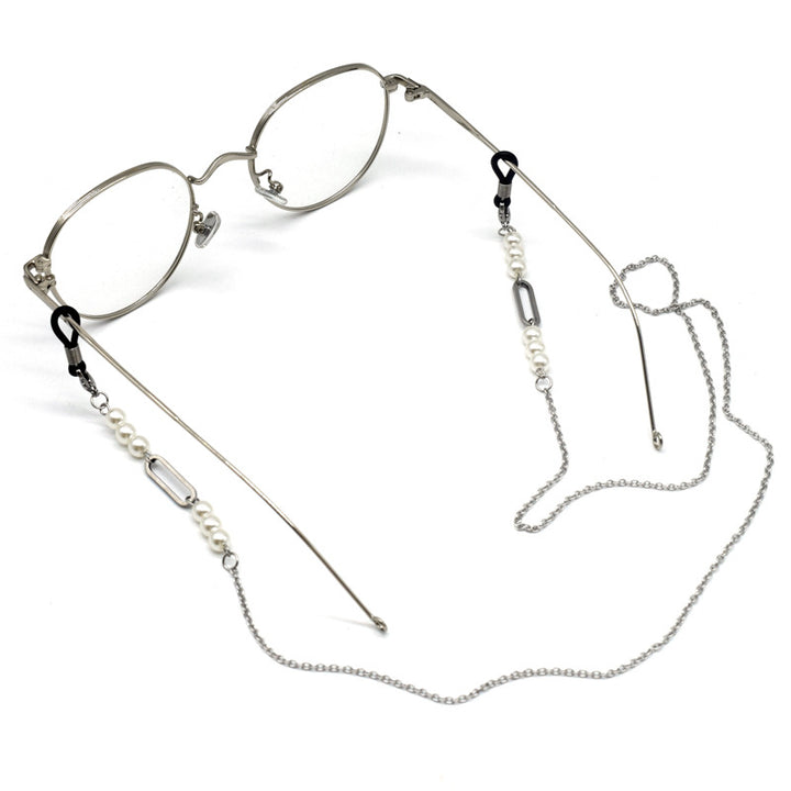 Elegante perlenverknüpfte Brillenband Karnz 1786692206