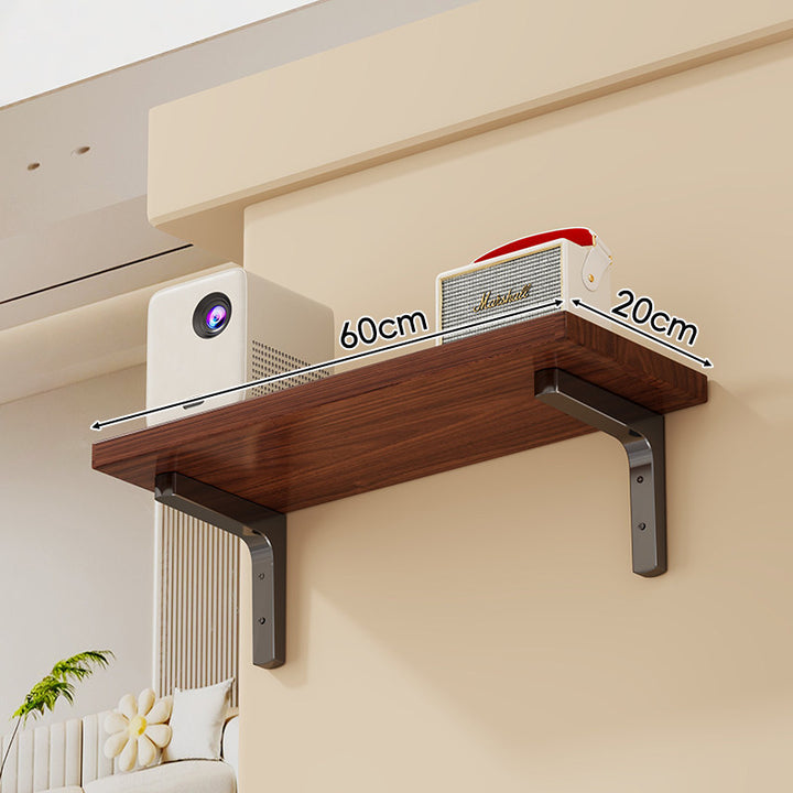 Wandmontierte schwebende Aufbewahrungse shelf mit Marmor-Effekt und Schwerlaststahlhaltern