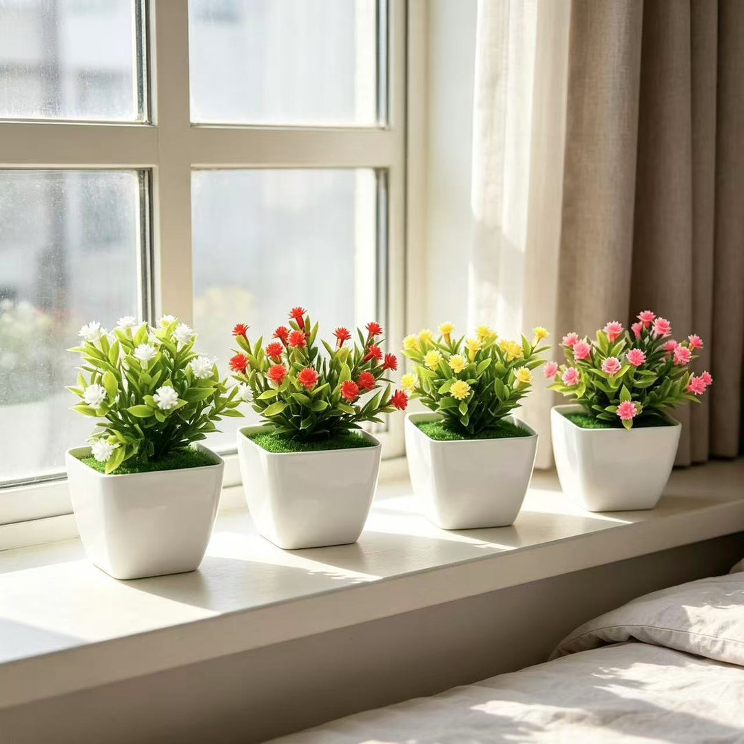 Künstliches Blumenarrangement für Wohnkultur und Innendekoration