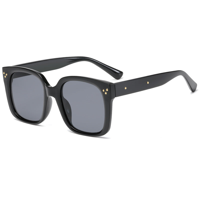 Damen quadratische Sonnenbrille mit innovativem Rahmen und UV-Schutz Karnz