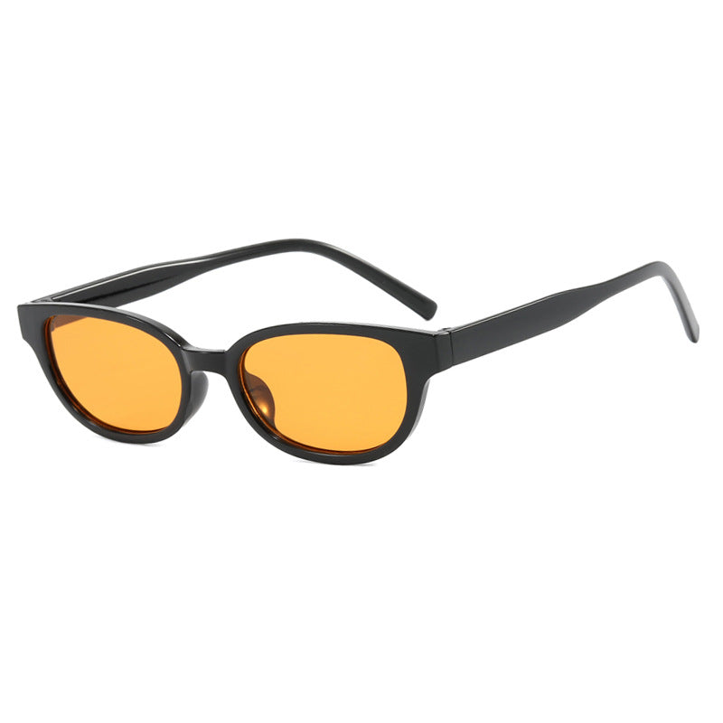 Damen modische Cat-Eye Sonnenbrille mit UV-Schutz und leichtem Rahmen Karnz