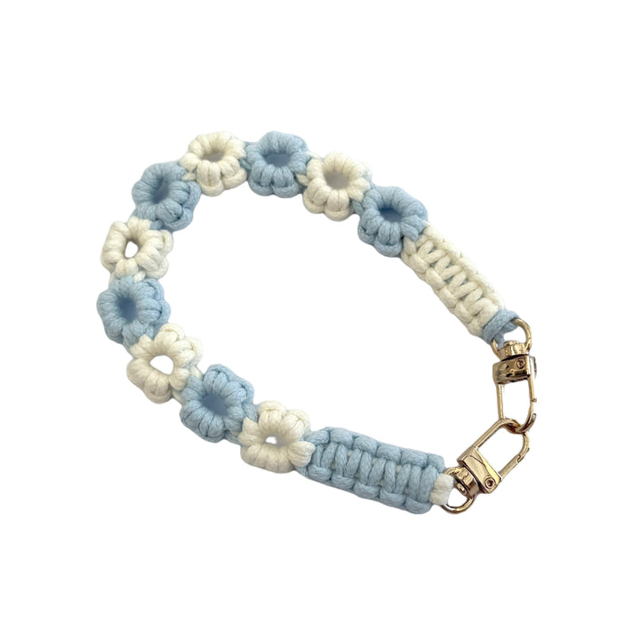 Florale Makramee Brillenhalter Karnz