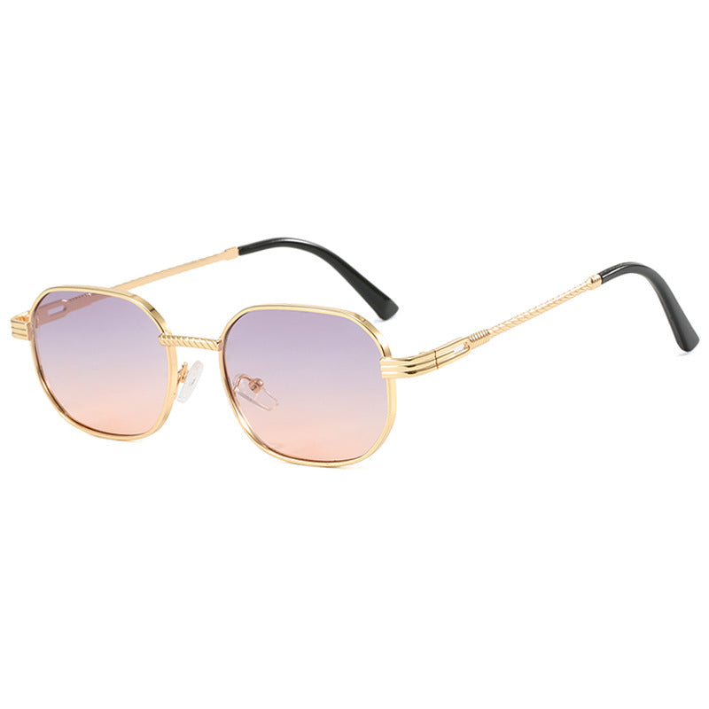 Damen quadratische Sonnenbrille mit Gradienteneffekt Karnz