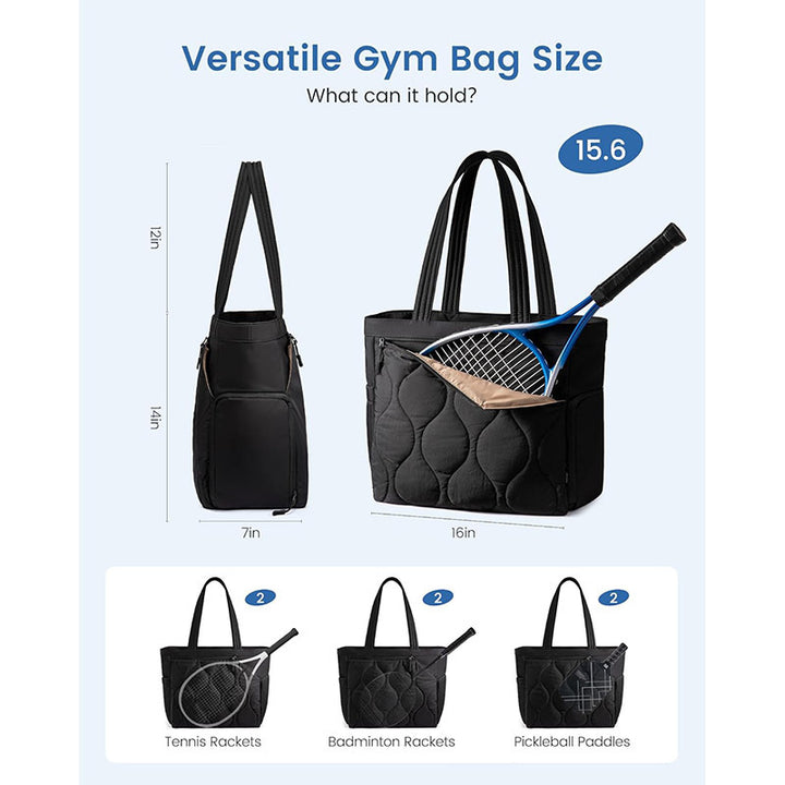 Geräumige Tennis-Tote-Bag Karnz