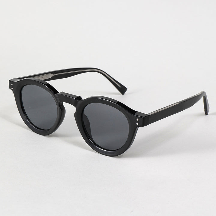 Damen modische Sonnenbrille im klassischen Rundstil Karnz