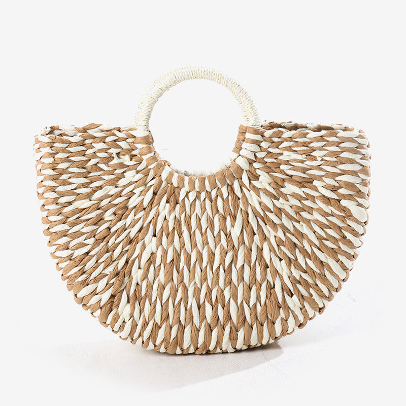 Damen Handtasche mit innovativem, geflochtenem Design Karnz