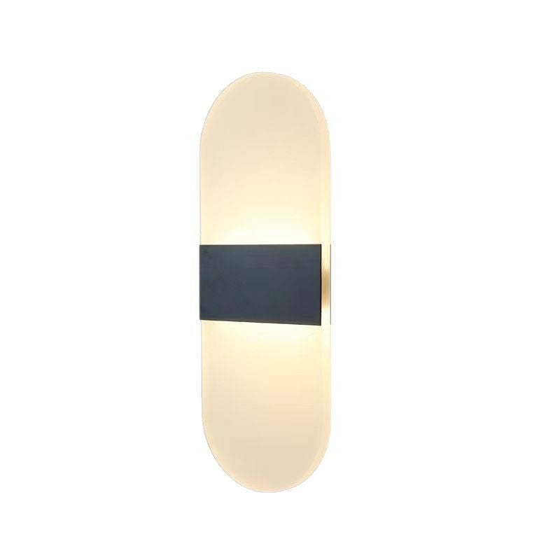 Moderne LED Wandleuchtenfassung