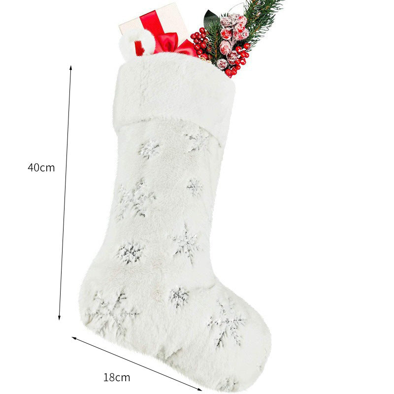 Luxuriöse Weihnachtsstrumpf