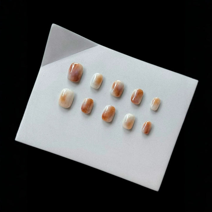 Elegante Gradient Press-On Nagelset
