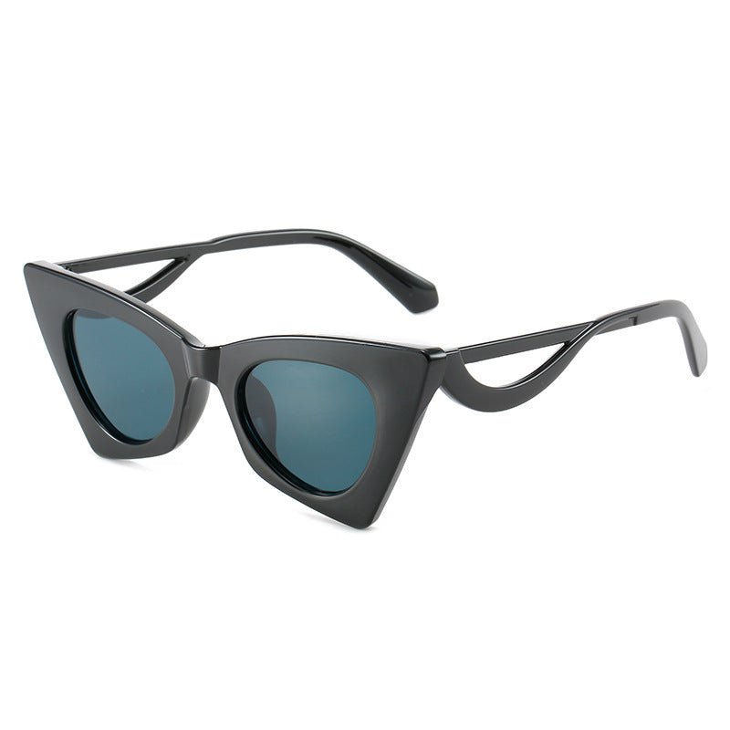 Damen Cat-Eye Sonnenbrille mit eleganten Design-Elementen Karnz