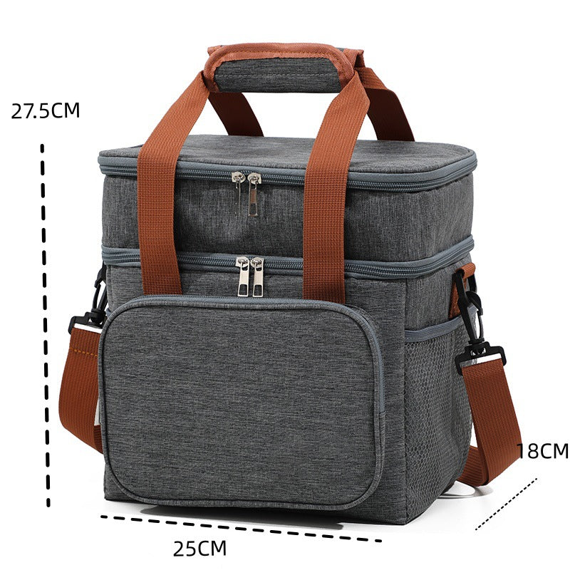Isolierte Mehrschichtige Lunch-Tasche Karnz