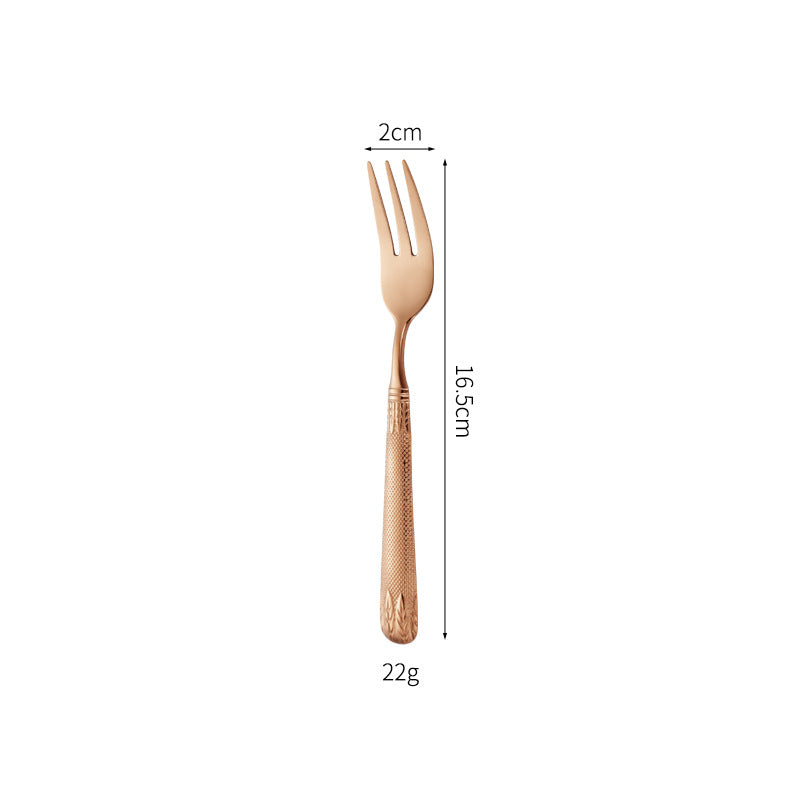 Eleganter Teelöffel mit Kunstvollem Griffdesign Karnz
