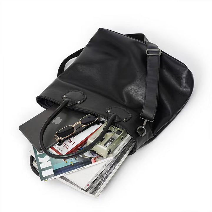Klassische Leder Tragetasche