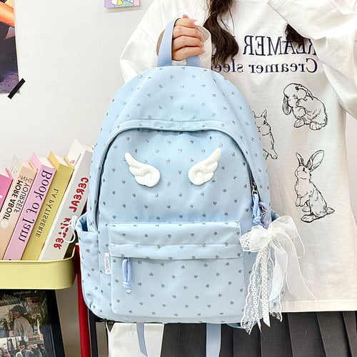 Spaß Herzmuster Freizeit Rucksack Karnz