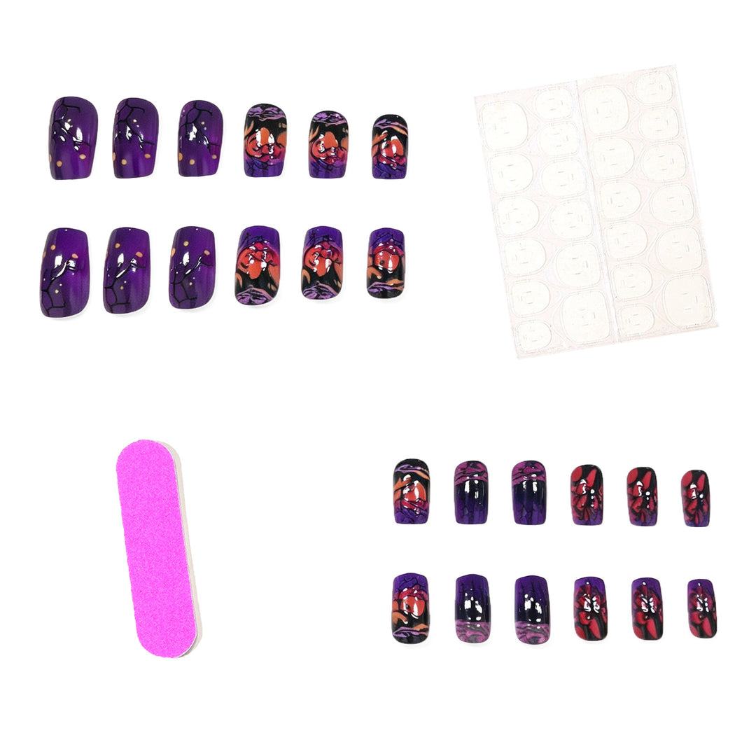 Künstlerische Saisonale Nagelkunst Karnz