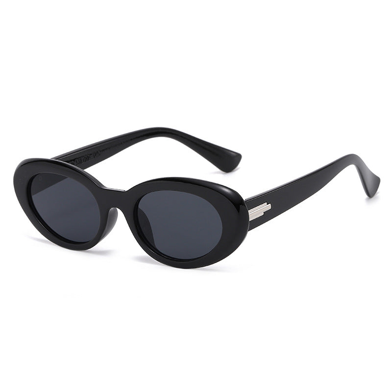 Damen modische Cat-Eye Brille mit trendy Dickrahmen Karnz