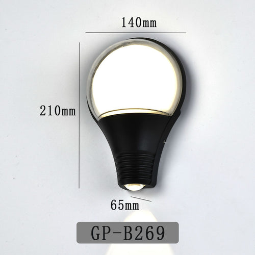 Moderner Außen-LED-Spotlight
