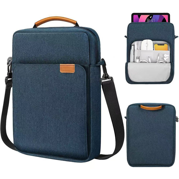 Unisex Moderne Laptoptasche mit mehreren Fächern und ergonomischem Tragesystem Karnz