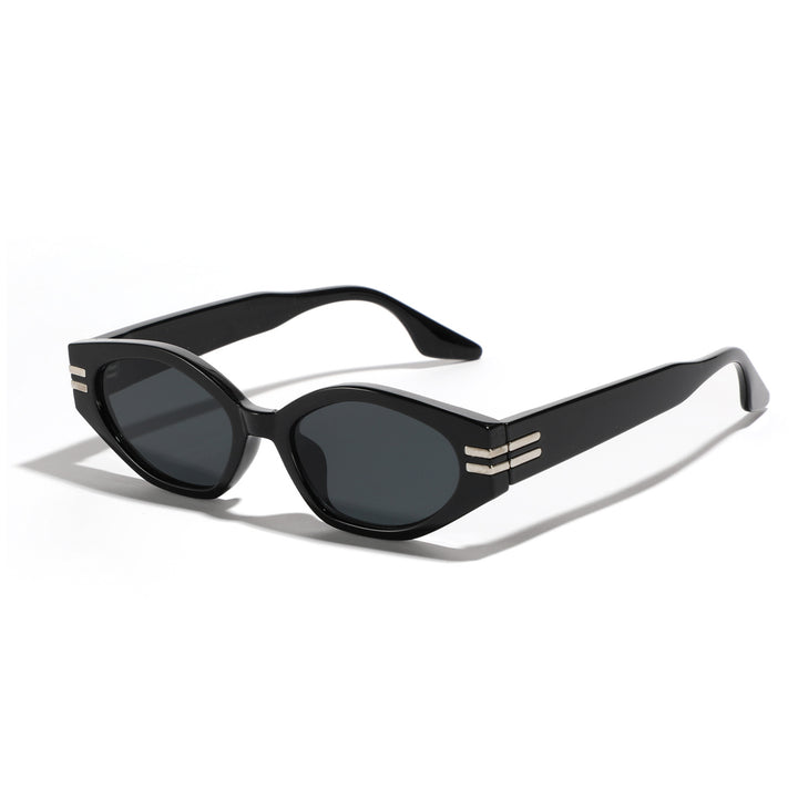 Damen geometrische Sonnenbrille im ikonischen Design Karnz